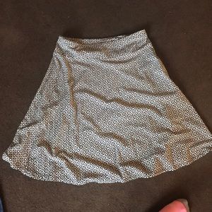 Black and white Knit Skirt